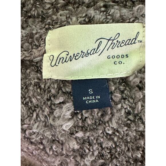 Universal Threads brown fringe loop chunky open front cardigan size Small - Picture 3 of 16